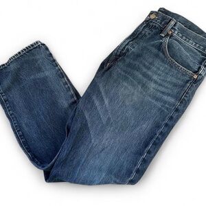 Ralph Lauren Original Authentic Denim Deep Blue Straight Jeans Men’s 34/30